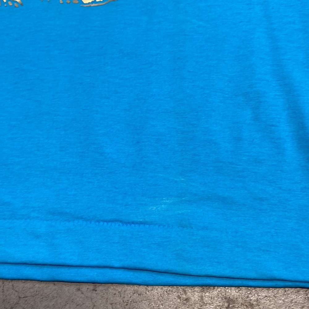 Vintage  Tiger BlueT-Shirt Size S - Picture 10 of 10